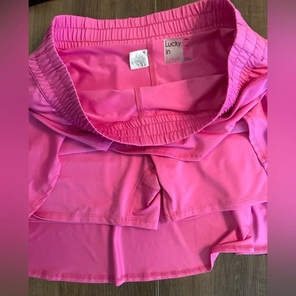 New Lucky in Love Tank and Golf Skort - Size Large